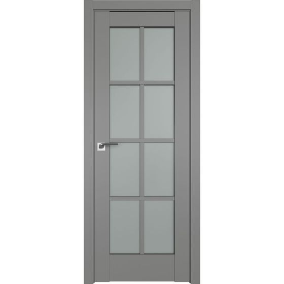 Фото межкомнатной двери unilack Profil Doors 101U грей стекло матовое