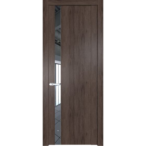Межкомнатная дверь Profil Doors 1.2N дуб тобакко зеркало