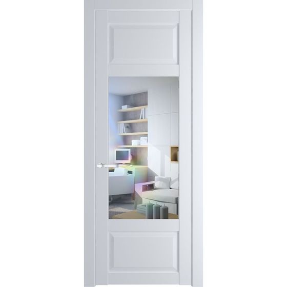 Межкомнатная дверь эмаль Profil Doors 2.3.3PD вайт остеклённая