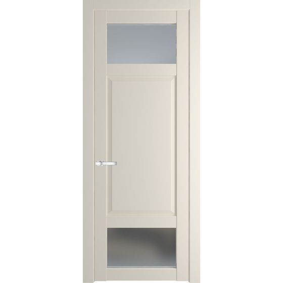 Межкомнатная дверь эмаль Profil Doors 2.3.4PD кремовая магнолия остеклённая