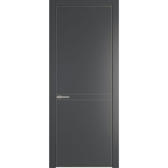 Profil Doors 11PA графит профиль никель матовый