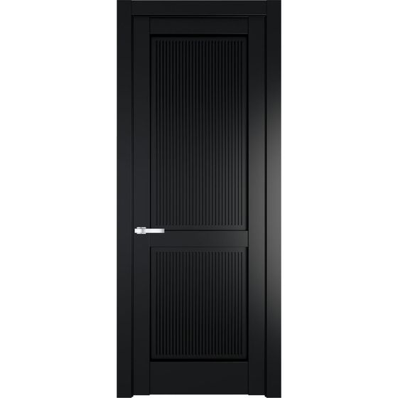 Межкомнатная дверь эмаль Profil Doors 2.2.1PM блэк глухая