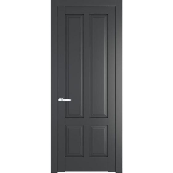 Межкомнатная дверь эмаль Profil Doors 4.8.1PD графит глухая
