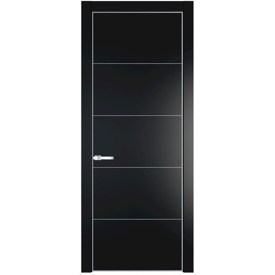 Profil Doors 15PA блэк профиль серебро