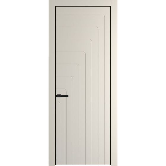 Profil Doors 10PA кремовая магнолия профиль чёрный матовый