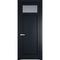 Межкомнатная дверь эмаль Profil Doors 3.3.2PM нэви блу остеклённая