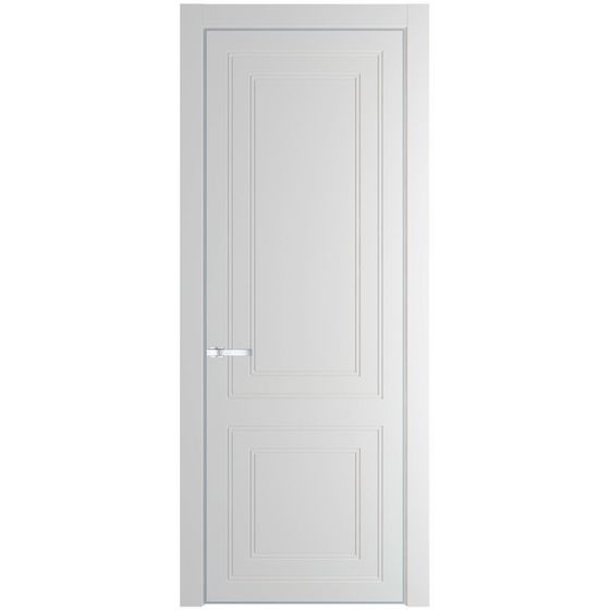 Profil Doors 27PA крем вайт профиль серебро