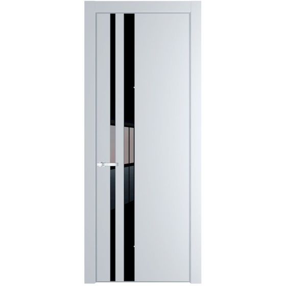 Profil Doors 20PA вайт профиль серебро стекло чёрный лак