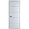 Profil Doors 15PA вайт профиль чёрный матовый
