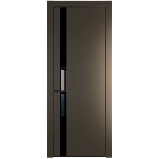 Profil Doors 18PA перламутр бронза профиль чёрный матовый стекло чёрный лак