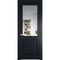 Межкомнатная дверь эмаль Profil Doors 3.2.2PM нэви блу остеклённая