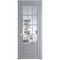 Межкомнатная дверь эмаль Profil Doors 3.2.2 (р.12) PD смоки стекло прозрачное