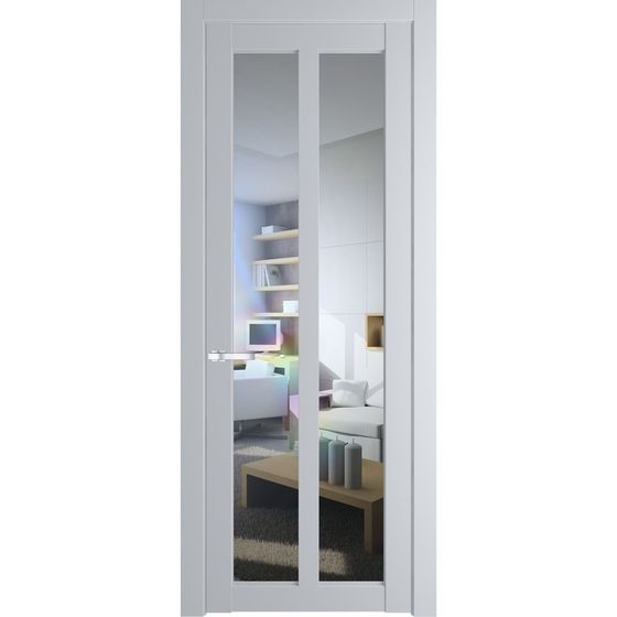 Межкомнатная дверь эмаль Profil Doors 2.7.2PD лайт грей остеклённая