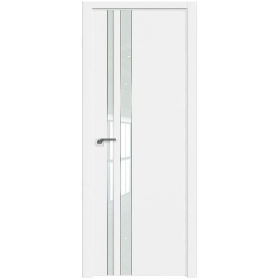 Межкомнатная дверь unilack Profil Doors 116E аляска со вставкой