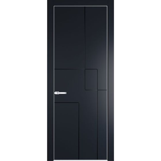 Profil Doors 3PA нэви блу профиль серебро