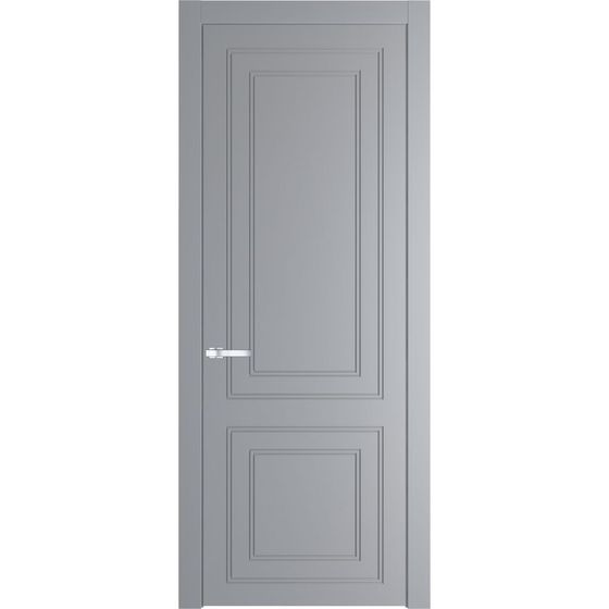 Межкомнатная дверь эмаль Profil Doors 27PW смоки глухая