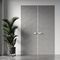 Двустворчатая распашная дверь эмаль Profil Doors 9PE смоки глухая в интерьере