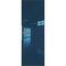 Скрытая алюминиевая дверь Invisible 1AGN зеркало blue