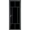 Алюминиевая дверь Profil Doors 10AG серая ночь остеклённая