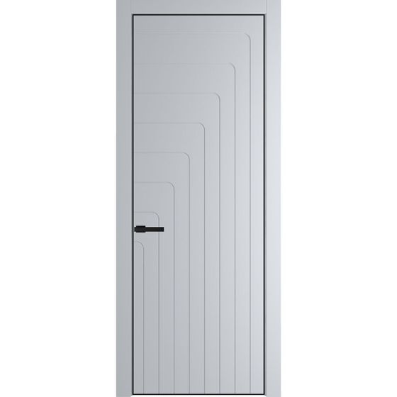 Profil Doors 10PA лайт грей профиль чёрный матовый