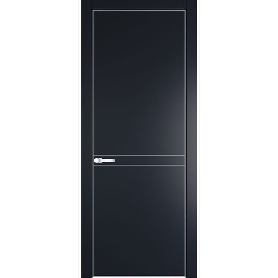 Profil Doors 11PA нэви блу профиль серебро