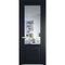 Межкомнатная дверь эмаль Profil Doors 1.2.2PD нэви блу остеклённая