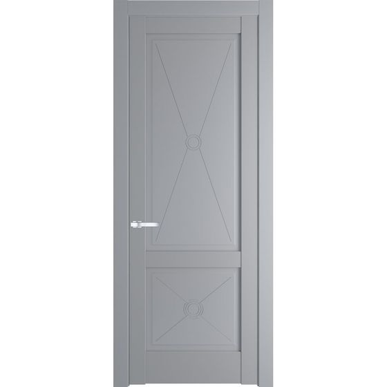 Межкомнатная дверь эмаль Profil Doors 1.2.1PM смоки глухая