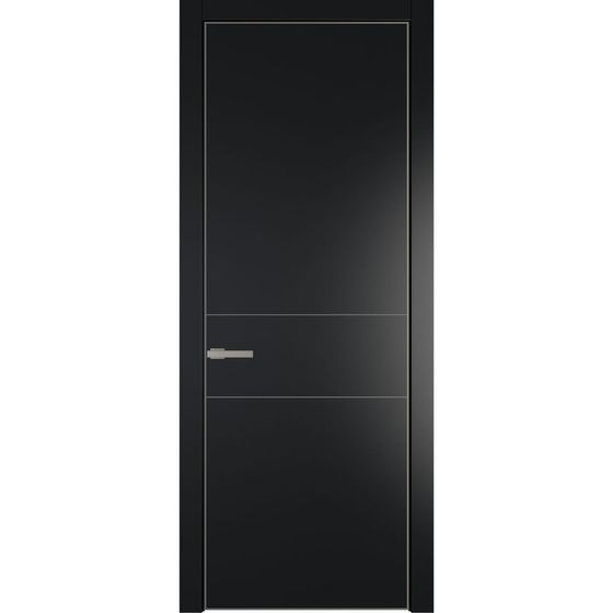 Profil Doors 14PA блэк профиль никель матовый