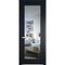 Межкомнатная дверь эмаль Profil Doors 4.1.2PD нэви блу остеклённая
