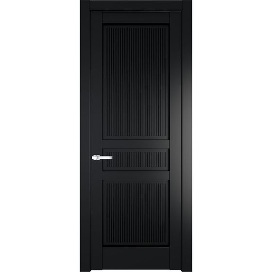 Межкомнатная дверь эмаль Profil Doors 2.3.1PM блэк глухая