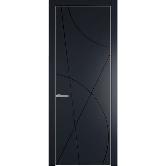 Profil Doors 4PA нэви блу профиль никель матовый