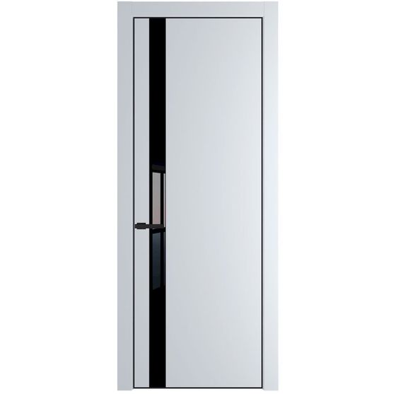 Profil Doors 18PA вайт профиль чёрный матовый стекло чёрный лак