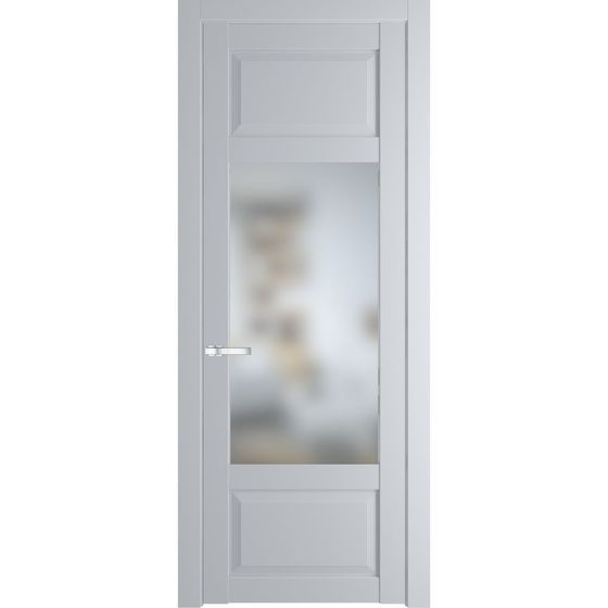 Межкомнатная дверь эмаль Profil Doors 2.3.3PD лайт грей остеклённая