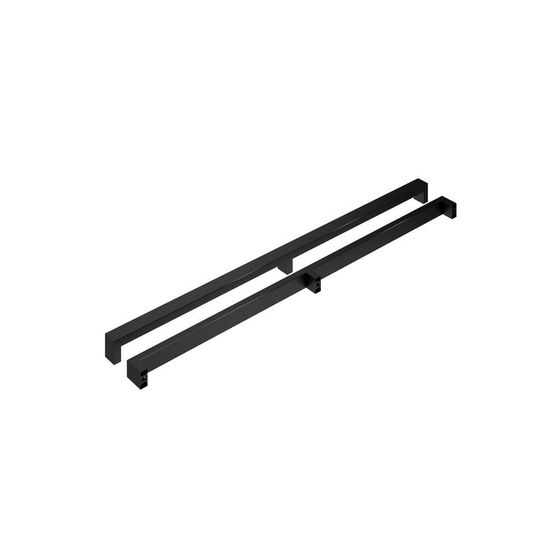 Дверная ручка-скоба Profil Doors Di Base 20x40 чёрная матовая для замка AGB TOUCH