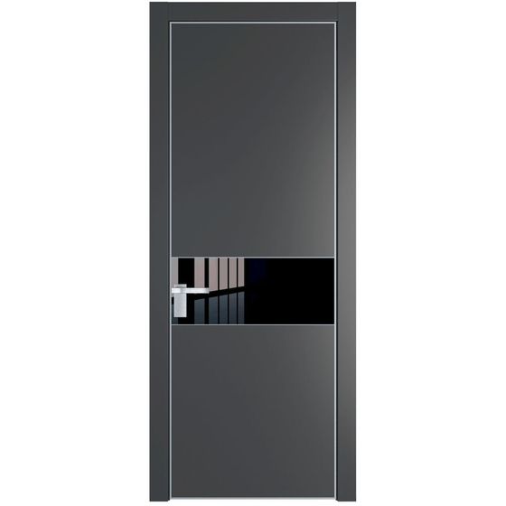 Profil Doors 17PA графит профиль серебро стекло чёрный лак