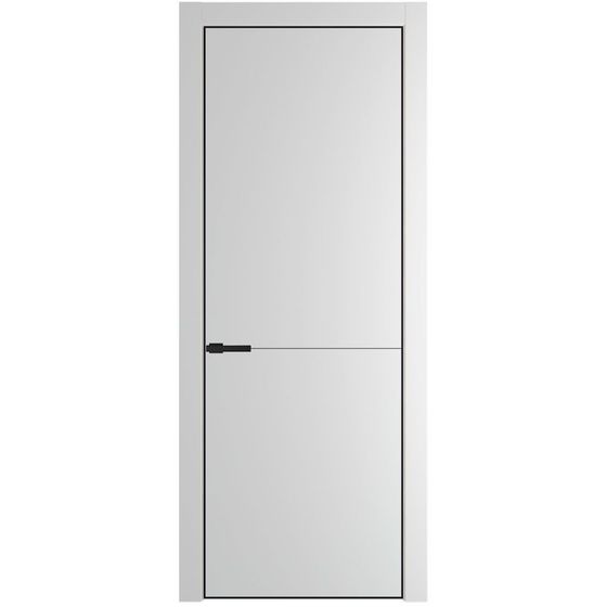 Profil Doors 16PA крем вайт профиль чёрный матовый