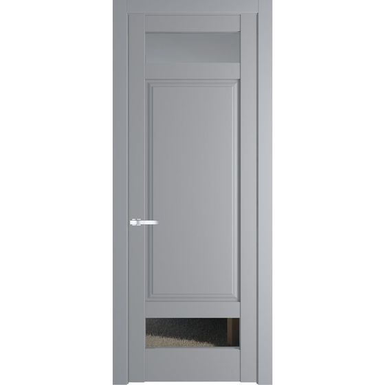 Межкомнатная дверь эмаль Profil Doors 4.3.4PD смоки остеклённая