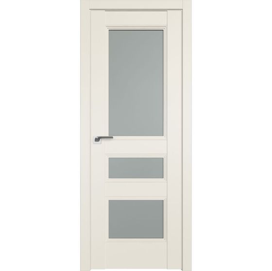 Фото межкомнатной двери unilack Profil Doors 69U магнолия сатинат стекло матовое