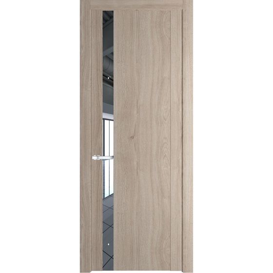 Межкомнатная дверь Profil Doors 1.2N дуб сонома зеркало