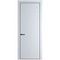 Profil Doors 25PA вайт профиль чёрный матовый