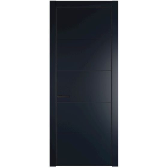 Profil Doors 15PA нэви блу профиль чёрный матовый