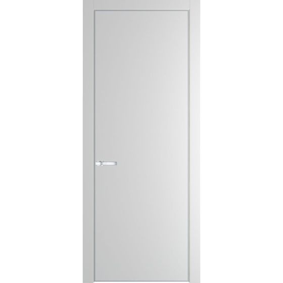 Фото межкомнатной двери эмаль Profil Doors 1PE крем вайт глухая кромка матовая