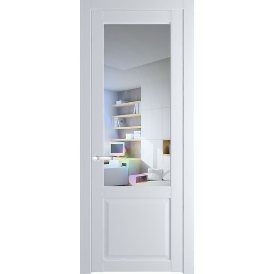 Межкомнатная дверь эмаль Profil Doors 2.2.2PD вайт остеклённая