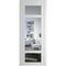 Межкомнатная дверь эмаль Profil Doors 2.3.2PD крем вайт остеклённая