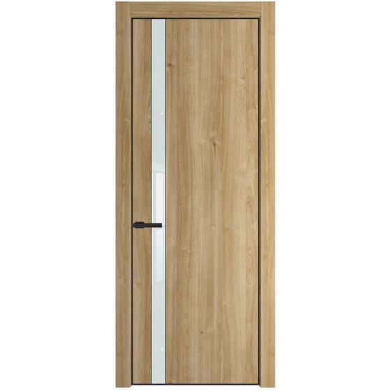 Profil Doors 18NA дуб карамель стекло белый лак