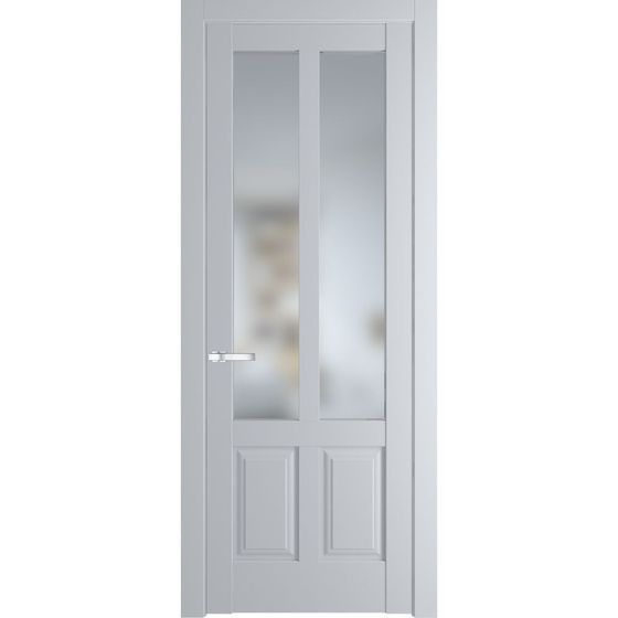 Межкомнатная дверь эмаль Profil Doors 4.8.2PD лайт грей остеклённая