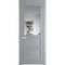 Межкомнатная дверь эмаль Profil Doors 1.5.2PM смоки остеклённая