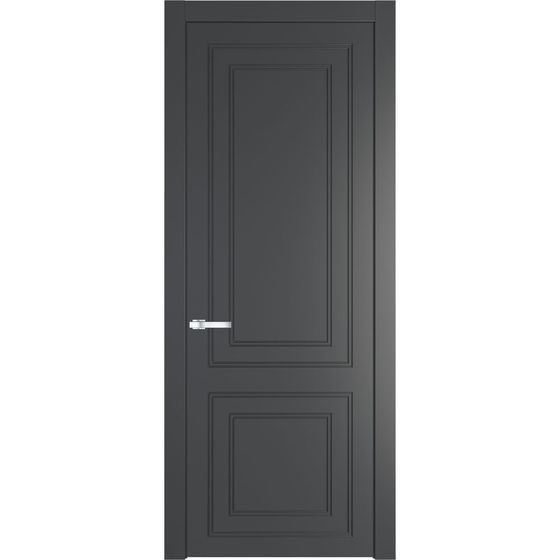 Межкомнатная дверь эмаль Profil Doors 27PW графит глухая