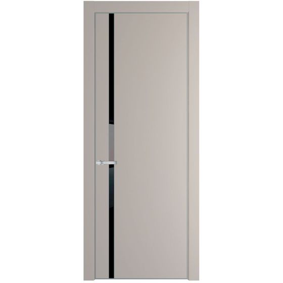 Profil Doors 21PA сэнд профиль серебро стекло чёрный лак