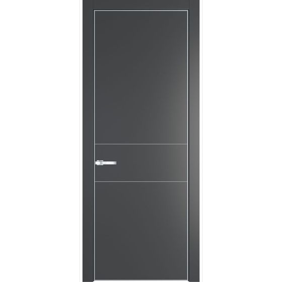 Profil Doors 14PA графит профиль серебро